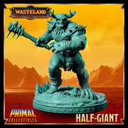 Barbarian Fighter Goliath Greatclub | 28mm, 32mm, 54mm, 75mm, 100mm Scales | Dungeons and Dragons | Pathfinder | - Only-Games