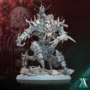 Sci-Fi  Chaos Daemon Prince Mech Miniature | 50mm, 65mm, 80mm, 130mm BASE SIZES | Resin Unpainted | - Only-Games