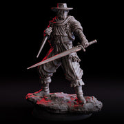 Human Fighter, Ranger, Rogue Thief Assassin | 28mm, 32mm, 54mm, 75mm, 100mm Scale Resin Miniature | Dungeons and Dragons 5e| Pathfinder - Only-Games
