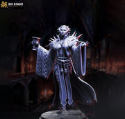 Female Vampire Noble Strahd NPC Miniature Two versions | 28mm,32mm,54mm,75mm,100mm Scales | Dungeons & Dragons DnD 5e - Only-Games