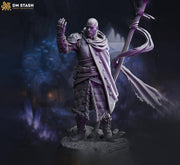 Human Male Psi Warrior, Fighter Warlock | 28mm, 32mm,54mm, 75mm, 100mm Scales | Dungeons and Dragons | Pathfinder | DM Stash - Only-Games