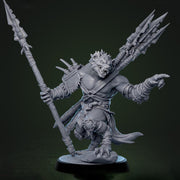 Gnoll Fighter Ranger Javalin Thrower  | Resin Miniature | 5 Sizes/Scales | Pathfinder | D&D 5e | - Only-Games