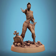 Zombie Warrior | Undead Unpainted miniature DnD | 5 Sizes /Scales| Pathfinder | - Only-Games