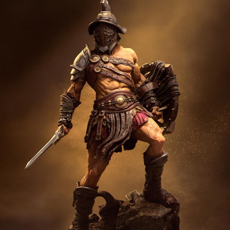 Human Male Fighter Gladiator Battle Master PC /NPC UNPAINTED D&D| 5 Sizes/Scales - Only-Games