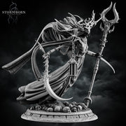 Undead Banshee Queen, Wraith Unpainted | 28mm, 32mm,54mm, 75mm ,100mm Scale Resin Miniature | Dungeons and Dragons 5e | Pathfinder - Only-Games