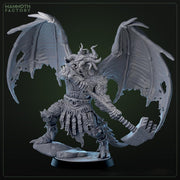 Dragonborn Paladin, Ranger, Fighter, Wings Hammer  | 28mm,32mm,54mm, 75mm, 100mm Scale Resin Miniature| Dungeons & Dragons DnD 5e Pathfinder - Only-Games