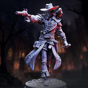 Human Ranger Monster Slayer, Inquisitor, Cleric | Unpainted Miniature | 28mm, 32mm, 54mm,75mm, 100mm Scales | Pathfinder Figure | DnD 5e | - Only-Games