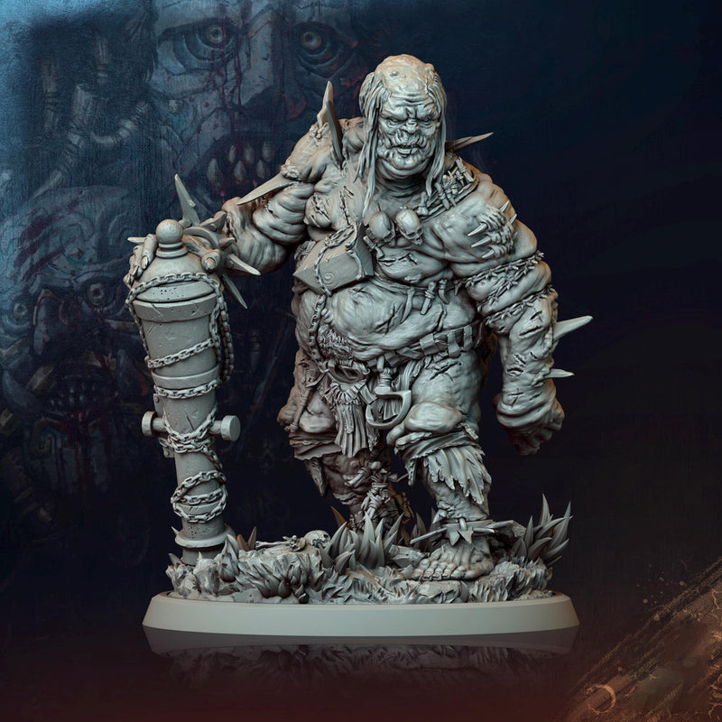 Fomorian Giant | 5 Sizes /Scales | Fantasy Tabletop Mini -D&D 5e Pathfinder Figurine - Only-Games