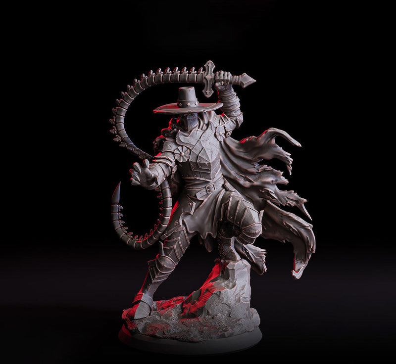 Warforged Paladin, Fighter, Ranger, Warlock | 28mm,32mm,54mm,75mm,100mm Scale Resin Miniature | Dungeons and Dragons D&D 5e Pathfinder - Only-Games