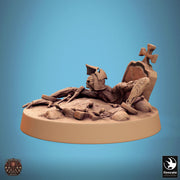 Zombie Warrior | Undead Unpainted miniature DnD | 5 Sizes /Scales| Pathfinder - Only-Games