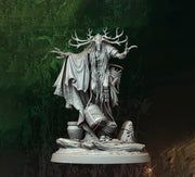 Wendigo, Druid, Ancient Verdant Lord Unpainted Miniature | 5 Sizes /Scales | Dungeons & Dragons - Only-Games