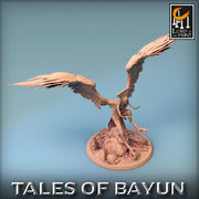 Harpy Winged Monstrosity | 28mm,32mm,54mm,75mm,100mm Scale Resin Mini | Dungeons and Dragons D&D 5e Pathfinder | Lord of the Print - Only-Games