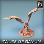 Harpy Winged Monstrosity | 28mm,32mm,54mm,75mm,100mm Scale Resin Mini | Dungeons and Dragons D&D 5e Pathfinder - Only-Games