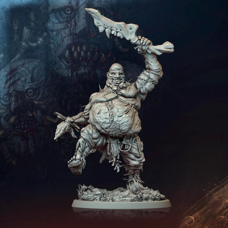 Fomorian Giant | 5 Sizes /Scales | Fantasy Tabletop Mini -D&D 5e Pathfinder Figurine - Only-Games