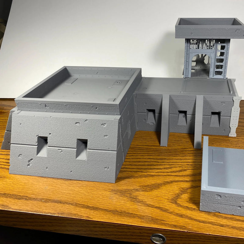 Imperial Battle Bunker terrain for scifi tabletop wargaming - Only-Games