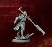 Female Fighter, Ranger, Paladin, Sword D&D 5e Mini | 5 Sizes /Scales - Only-Games