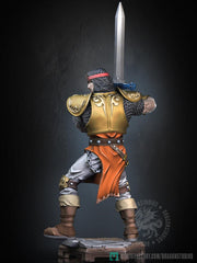 Human Fighter Paladin Ranger  PC NPC |Unpainted Miniature| 5 Sizes /Scales | Pathfinder Figure D&D - Only-Games