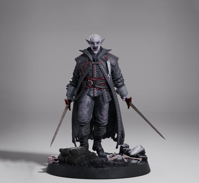 Vampire Lord, Nosferatu Vampire | Miniature UNPAINTED 5 Sizes Scale | Undead Dungeons & Dragons 5e  | Pathfinder - Only-Games
