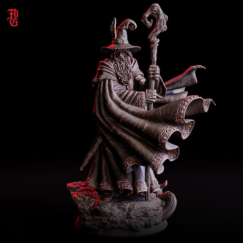 Wizard, Warlock, Sorcerer | 5 Sizes /Scales |Player Character Mini- Minis -DnD 5e Pathfinder Figurine - Only-Games