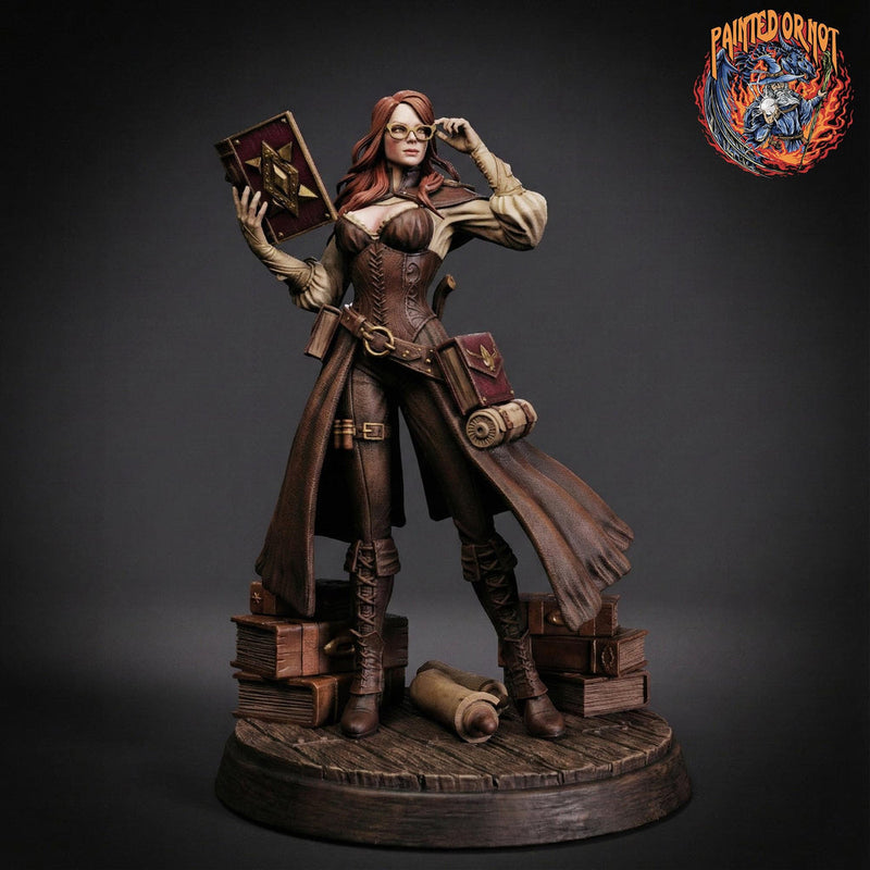 Wizard Miniature STL | Arcelin Diviner Mage | Digital Download - Only-Games