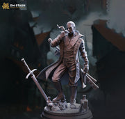 Warlock Hexblade, Rogue, Thief, Ranger PC / NPC | 5 Sizes /Scales | Mini -D&D Pathfinder Figurine - Only-Games