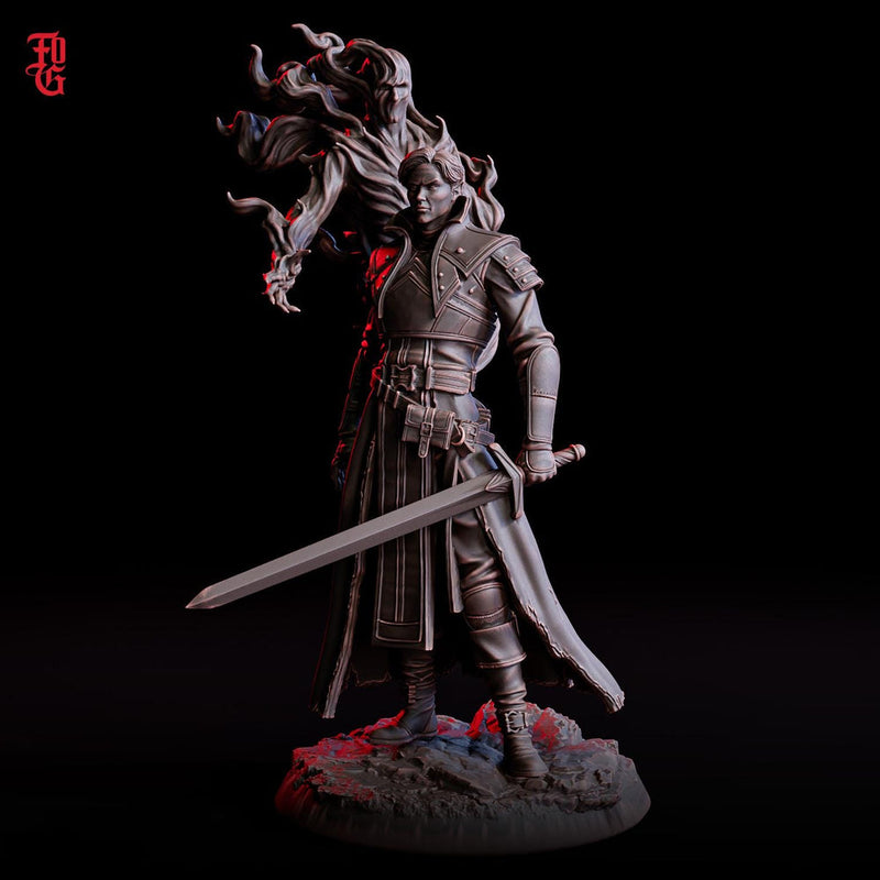 Echo Rogue Shadow Assassin PC / NPC | 5 Sizes /Scales | Mini -D&D Pathfinder Figurine - Only-Games