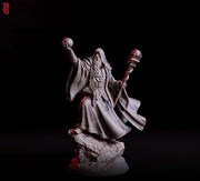Wizard, Warlock, Sorcerer | 5 Sizes /Scales |Player Character Mini- Minis -DnD 5e Pathfinder Figurine - Only-Games