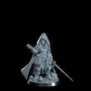 Female Halfling Rogue, Gnome Thief PC NPC | Resin Miniature | Dungeons & Dragons | 5 Sizes /Scales - Only-Games