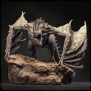 Elder Wyvern (4 sizes) D&D 5e Unpainted Miniature | 250mm Long, 280mm Wing Span | Resin Dragon Statue - Only-Games