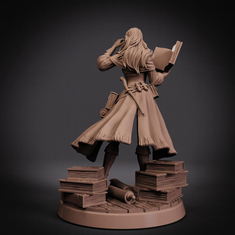Wizard Miniature STL | Arcelin Diviner Mage | Digital Download - Only-Games