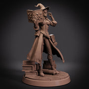 Witch Wizard Miniature STL | Arcelin Hat Pose | Digital Download - Only-Games