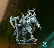 Sci-fi Hell Prince Armored Demon General Unpainted Miniature 5 Scales Infernal Tabletop RPG Mini - Only-Games