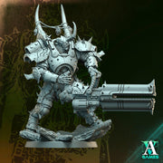Void-Crusher Heavy Armored Hulk | Grimdark Sci-Fi Soldier | 5 Scales | Unpainted or Primed - Only-Games