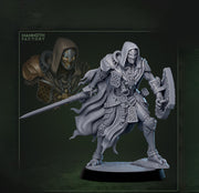 Forgeborn Templar Clockwork Knight Mechanical Paladin Fantasy Miniature for D&D Pathfinder - Only-Games