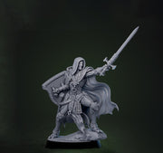 Forgeborn Templar Clockwork Knight Mechanical Paladin Fantasy Miniature for D&D Pathfinder - Only-Games