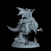 Gargantuan Abyssal Maw Eldritch Horror Miniature D&D 5e Pathfinder Chaos Wargaming Boss Model - Only-Games
