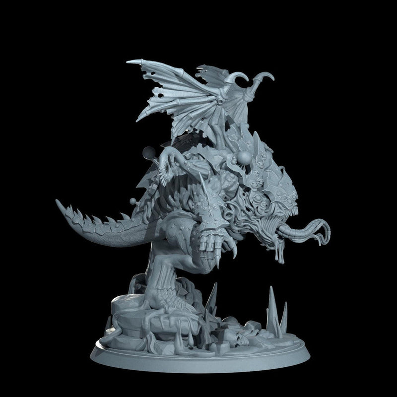 Gargantuan Abyssal Maw Eldritch Horror Miniature D&D 5e Pathfinder Chaos Wargaming Boss Model - Only-Games