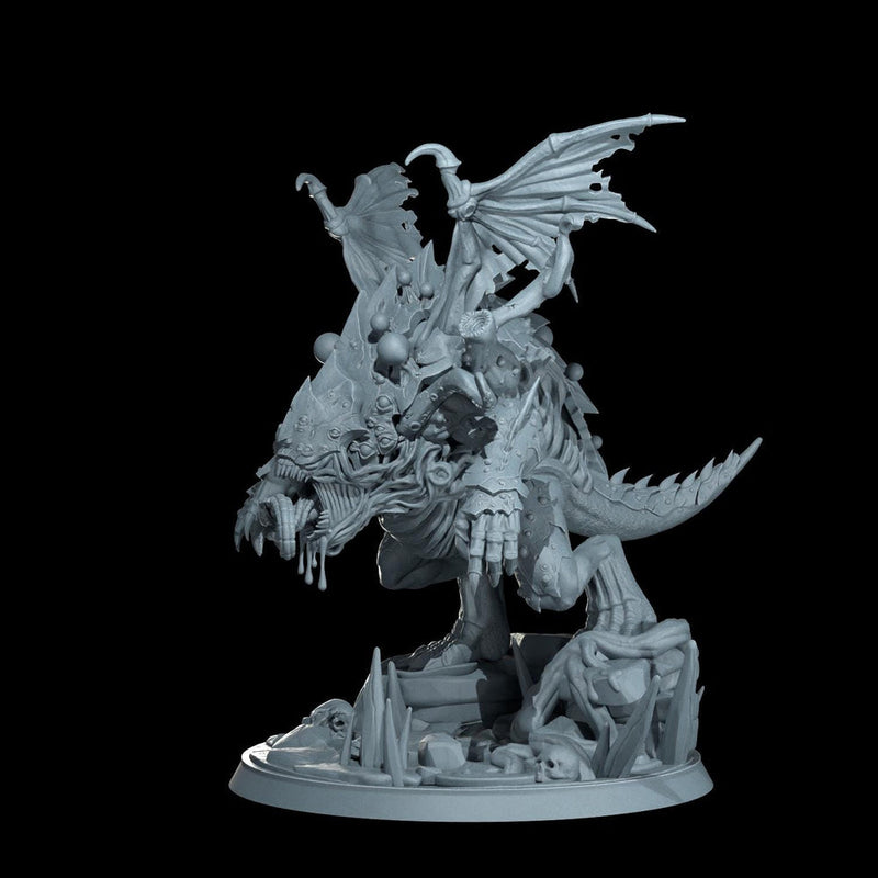 Gargantuan Abyssal Maw Eldritch Horror Miniature D&D 5e Pathfinder Chaos Wargaming Boss Model - Only-Games