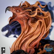 Ancient Elemental Dragon Greatwyrm Miniature Unpainted Resin D&D 5e 2024 Pathfinder 5 Scales Boss - Only-Games