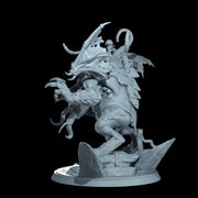 Gargantuan Abyssal Maw Eldritch Horror Unpainted Miniature D&D 5e Pathfinder Wargaming Boss Model - Only-Games