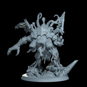 Gargantuan Abyssal Maw Eldritch Horror Unpainted Miniature D&D 5e Pathfinder Wargaming Boss Model - Only-Games