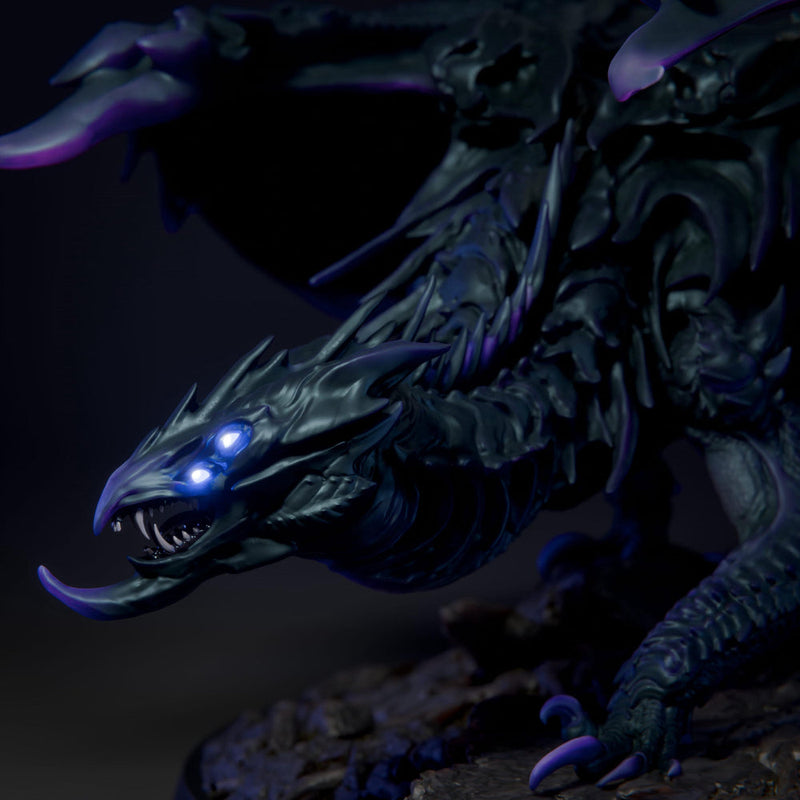 Gargantuan Shadow Dragon Miniature Multi-Scale Tabletop RPG D&D 5e Pathfinder Fantasy Monster Dragon Statue - Only-Games