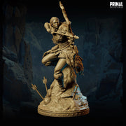 Ranger Archer Miniature DnD 5e Gloom Stalker Beast Master Resin RPG Figure - Only-Games