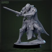 Forgeborn Templar Clockwork Knight Mechanical Paladin Fantasy Miniature for D&D Pathfinder - Only-Games