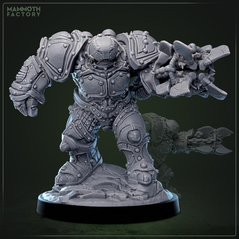 Construct Paladin Fighter Heavy Armor Knight | D&D 5e Hero | 5 Scales | Unpainted - Only-Games