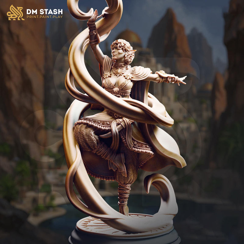 Female High Elven Sorcerer, Wizard, Warlock Miniature | 5 Sizes /Scales | Dungeons and Dragons - Only-Games