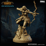 Ranger Archer Miniature DnD 5e Gloom Stalker Beast Master Resin RPG Figure - Only-Games