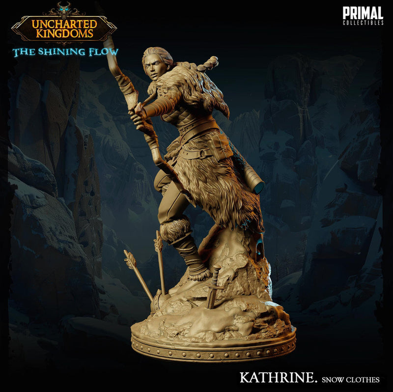 Ranger Archer Miniature DnD 5e Gloom Stalker Beast Master Resin RPG Figure - Only-Games