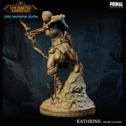Ranger Archer Miniature DnD 5e Gloom Stalker Beast Master Resin RPG Figure - Only-Games