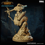 Ranger Archer Miniature DnD 5e Gloom Stalker Beast Master Resin RPG Figure - Only-Games